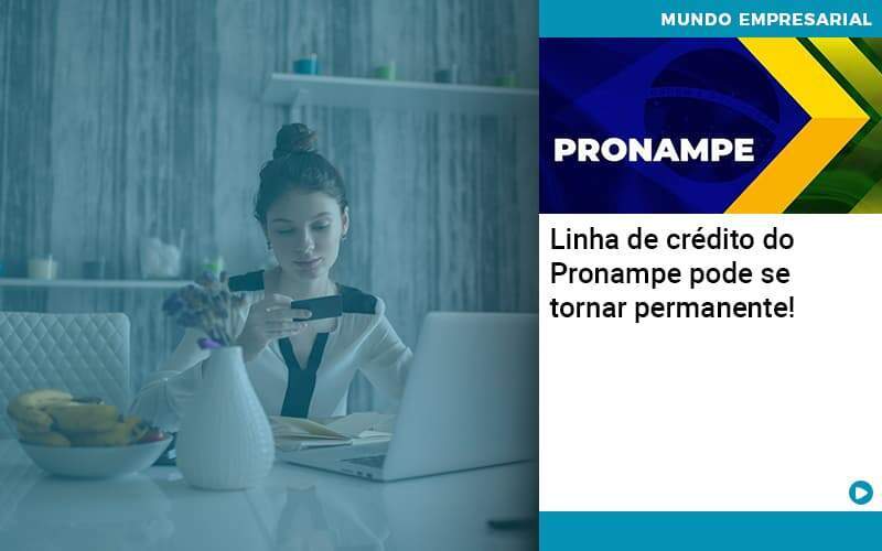 Linha De Credito Do Pronampe Pode Se Tornar Permanente - Quero montar uma empresa