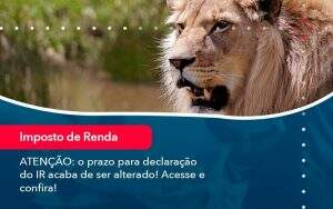 Atencao O Prazo Para Declaracao Do Ir Acaba De Ser Alterado Acesse E Confira (1) - Quero montar uma empresa